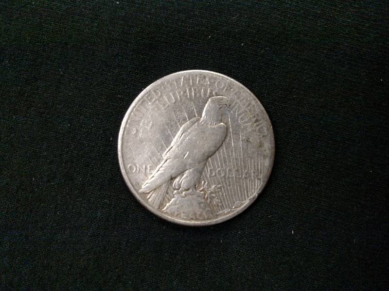 1923 S Peace Silver Dollar...