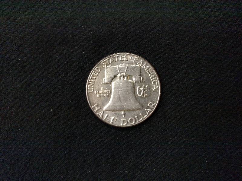 1952 Franklin Silver Half Dollar...