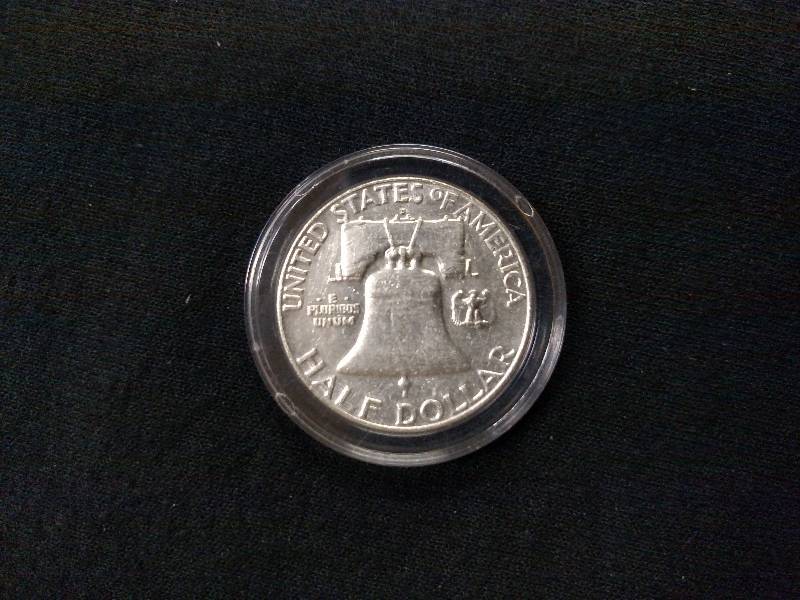 1962 D Franklin Silver Half Dollar ...