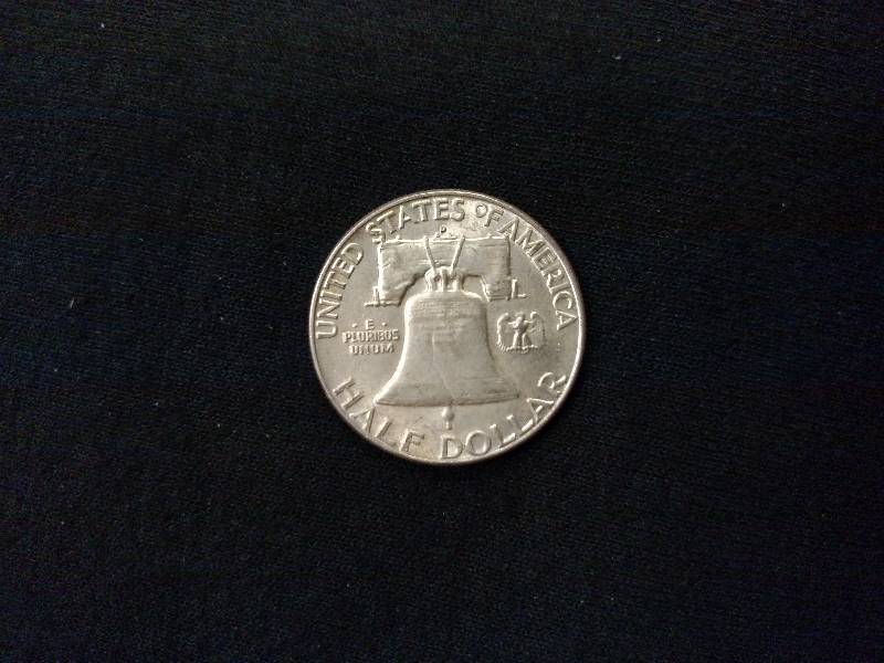 1962 D Franklin Silver Half Dollar ...