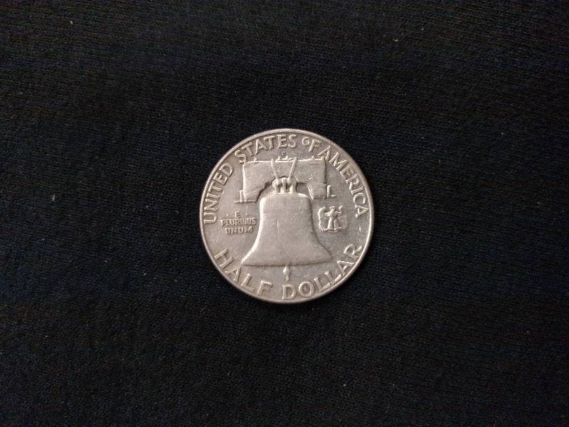 1962 D Franklin Silver Half Dollar ...