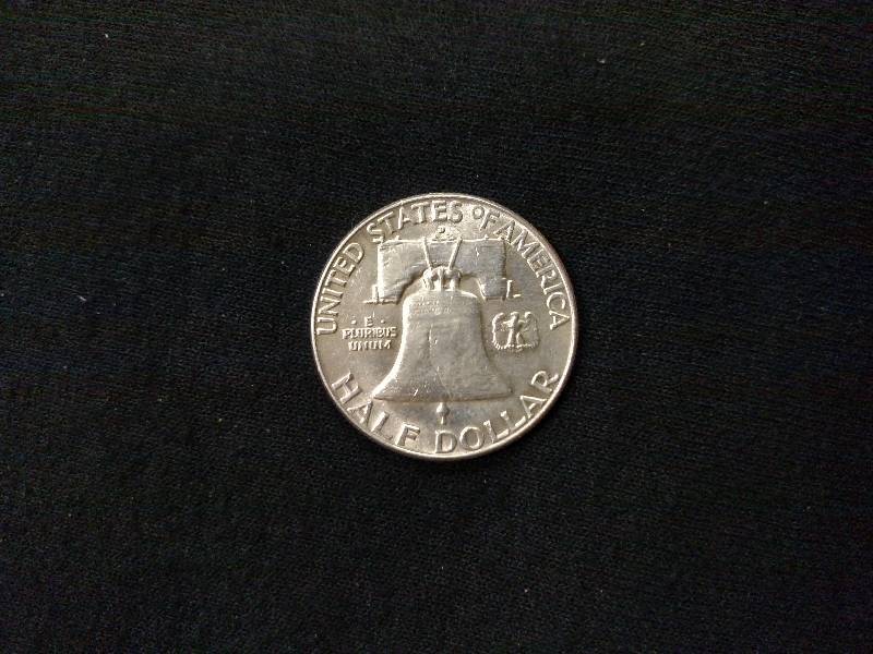 1962 D Franklin Silver Half Dollar ...