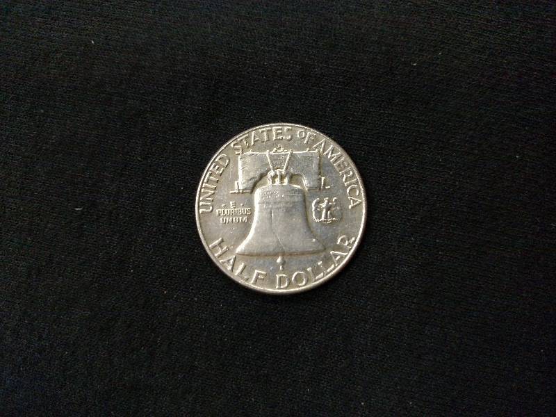 1963 D Franklin Silver Half Dollar ...
