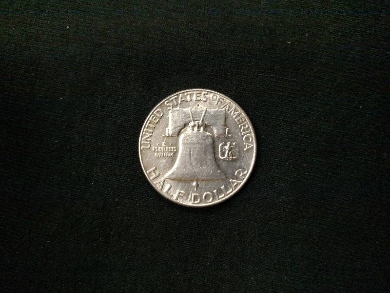 1963 D Franklin Silver Half Dollar ...