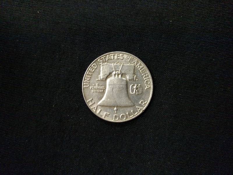 1963 D Franklin Silver Half Dollar ...
