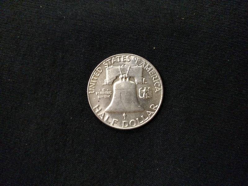 1963 D Franklin Silver Half Dollar ...