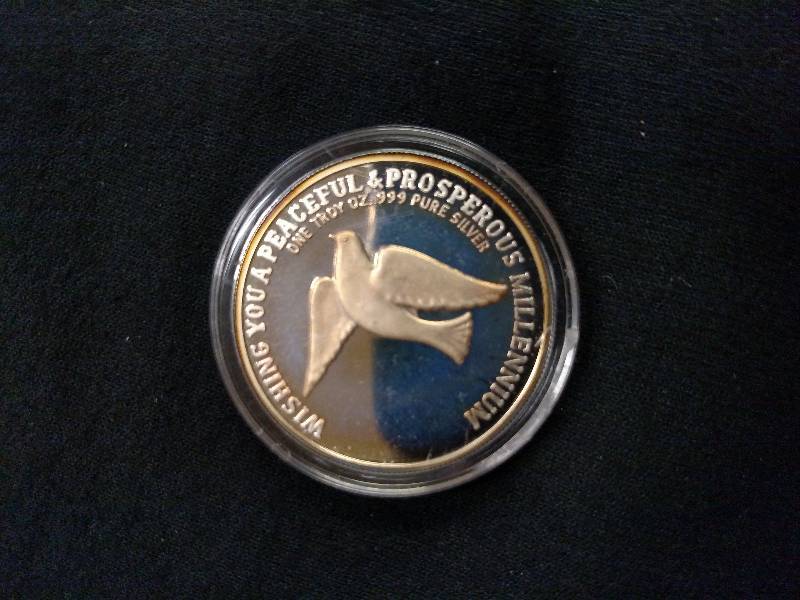 Milleniun One Ounce .999 Fine Silve...