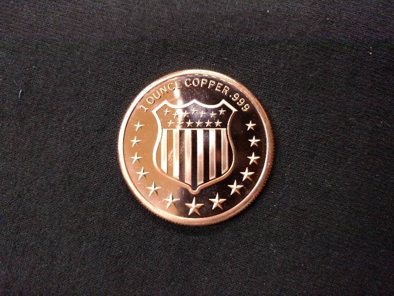 The Rattler One Ounce .999 Fine Cop...