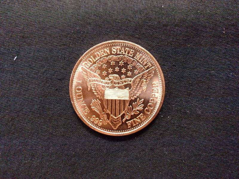 Peace Dollar Obverse Copy One Ounce...