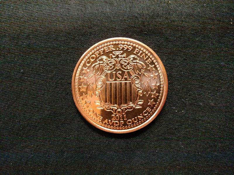 Saint Gaudens Obverse Copy One Ounc...