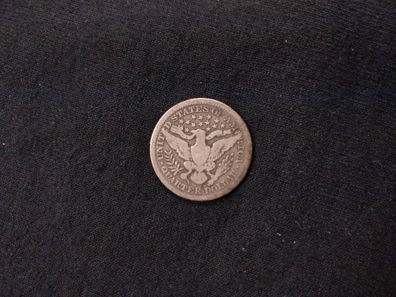 1902 Barber Silver Quarter...