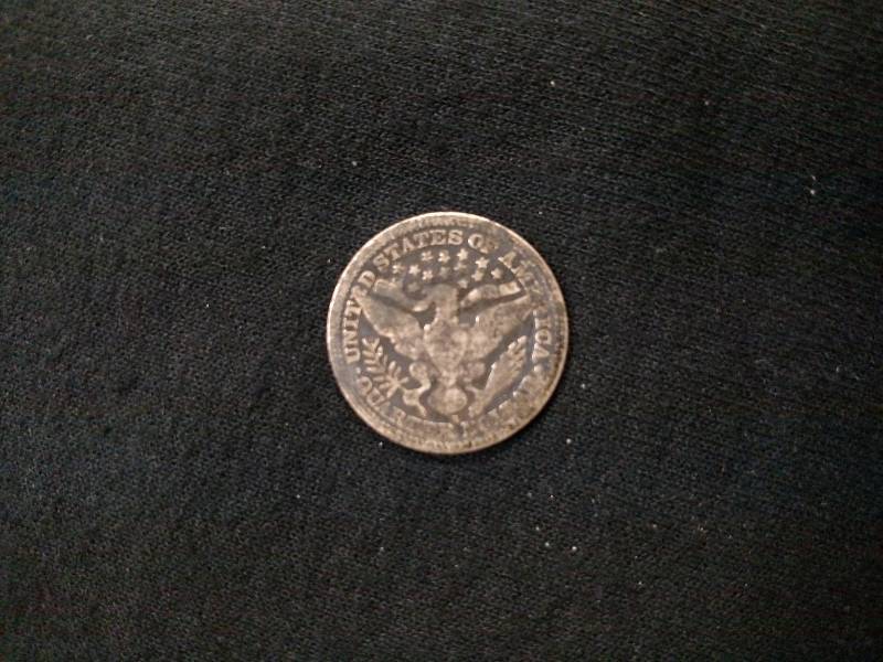 1905 S Barber Silver Quarter...