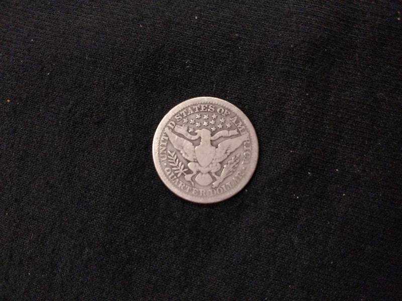 1915 Barber Silver Quarter...