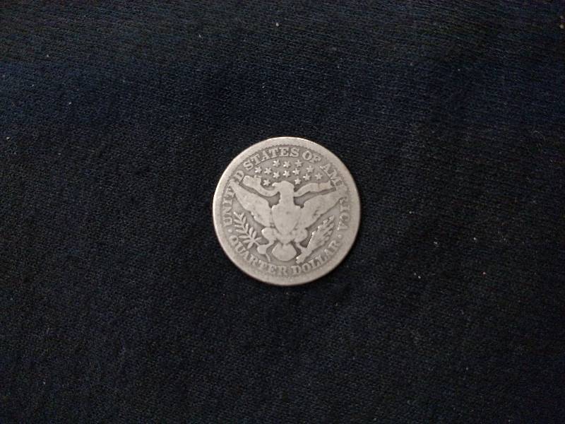 1915 Barber Silver Quarter...