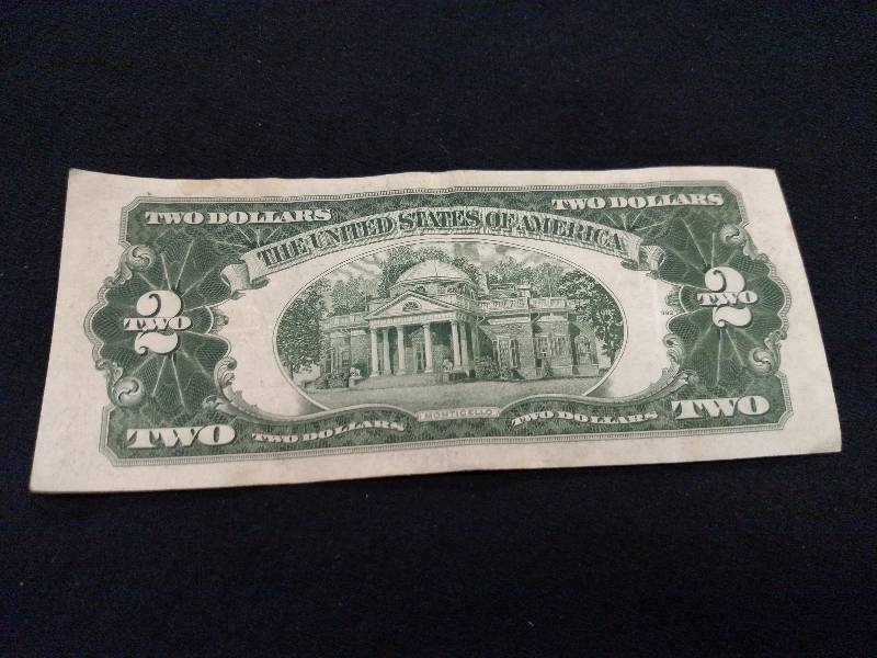 1953 Two Dollar Red Seal Note...