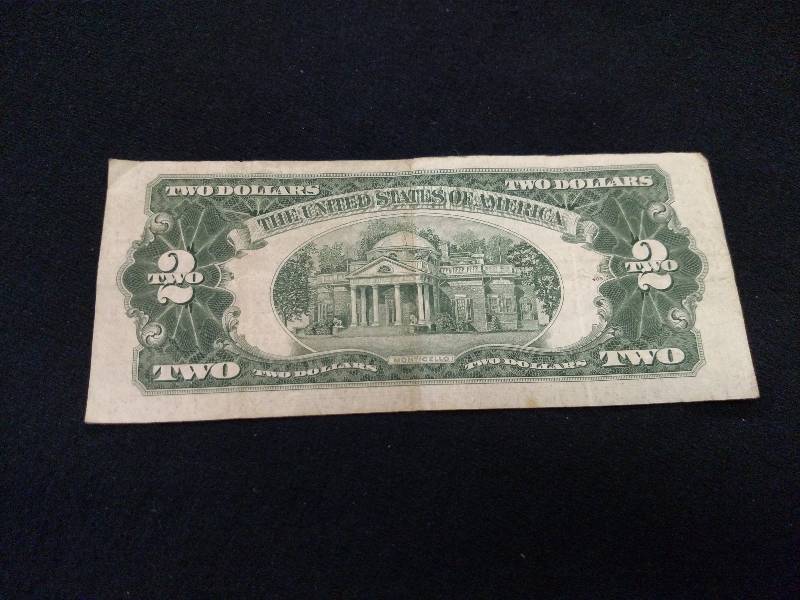 1953 C Two Dollar Red Seal Note...
