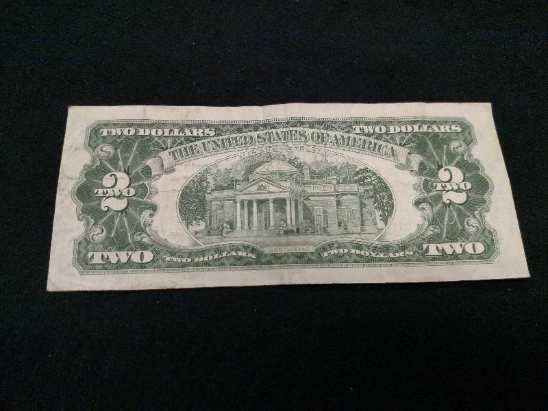 1963 Two Dollar Red Seal Note...