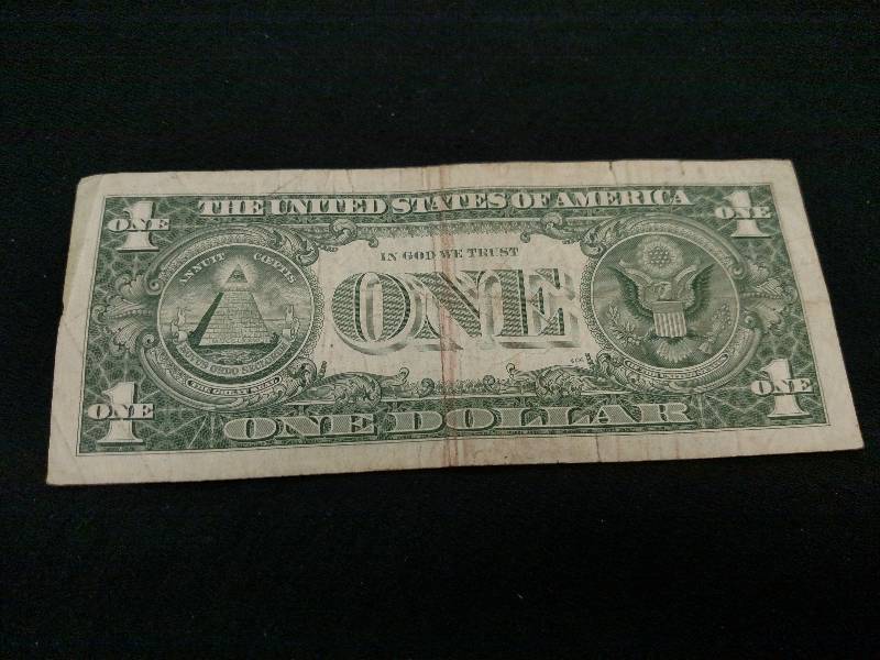 1957 A One Dollar Silver Certificat...