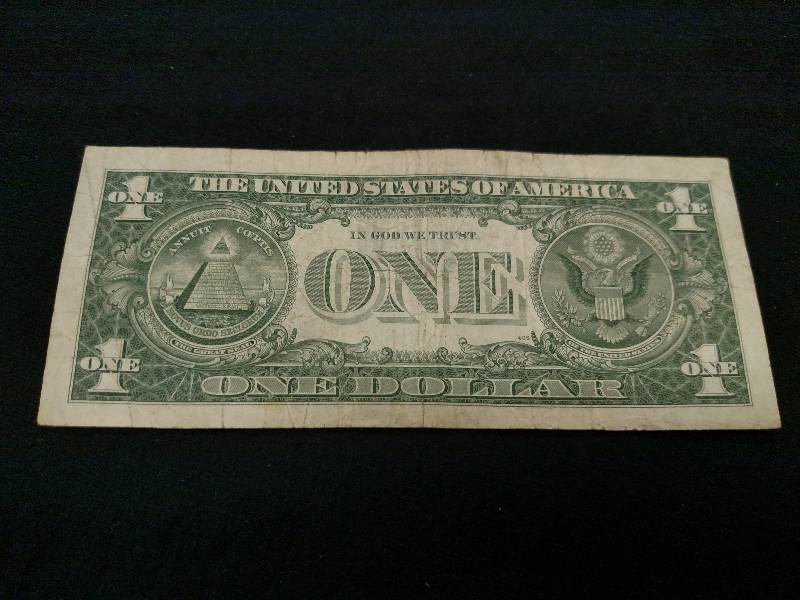 1957 B One Dollar Silver Certificat...