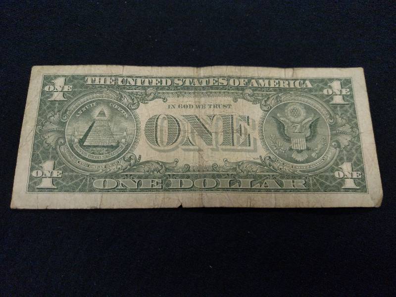 1957 A One Dollar Silver Certificat...