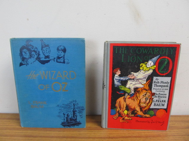 lot 24 image: Pair of Vintage WIZARD OF OZ Books