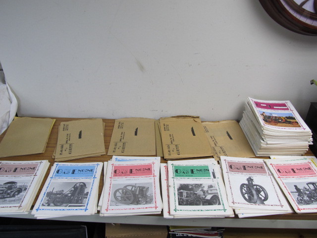 lot 34 image: LARGE Lot of Vintage GAS ENGINE Magazines