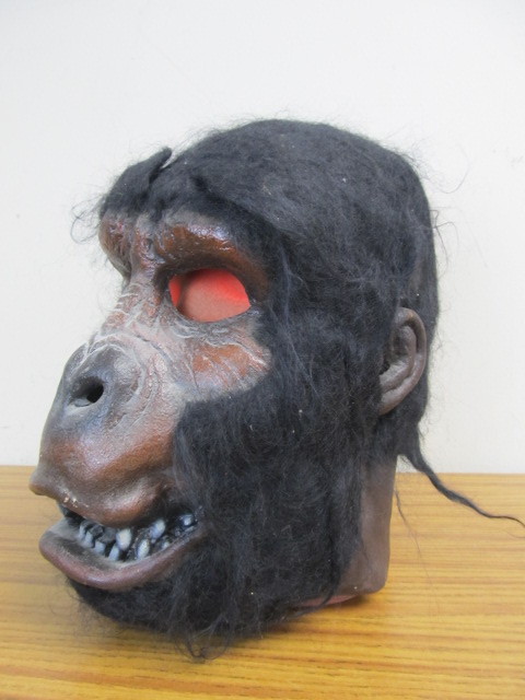 lot 52 image: Original Vintage 1960s-70s Monster MaskMovie Prop
