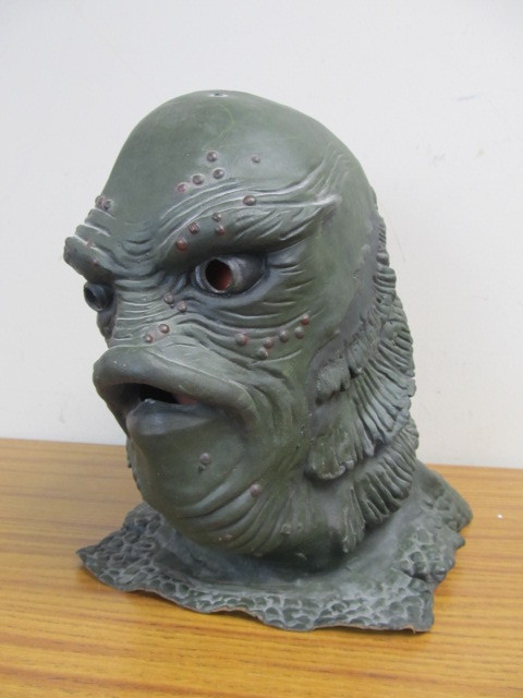 lot 53 image: Vintage 1960s-70s Creature From The Black Lagoon Monster Mask