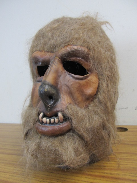 lot 54 image: Original Vintage 1960s-70s Monster MaskMovie Prop