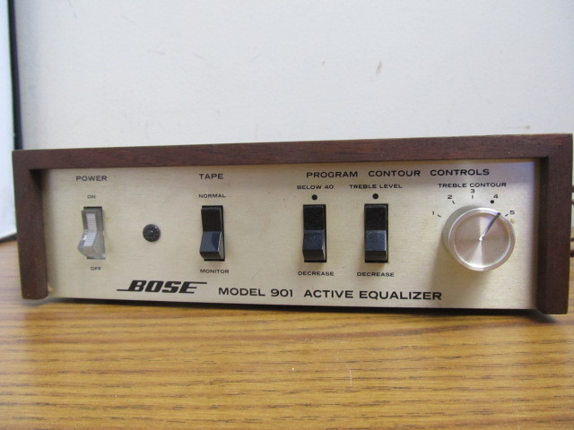 lot 78 image: Vintage Series I BOSE 901 Active Equalizer