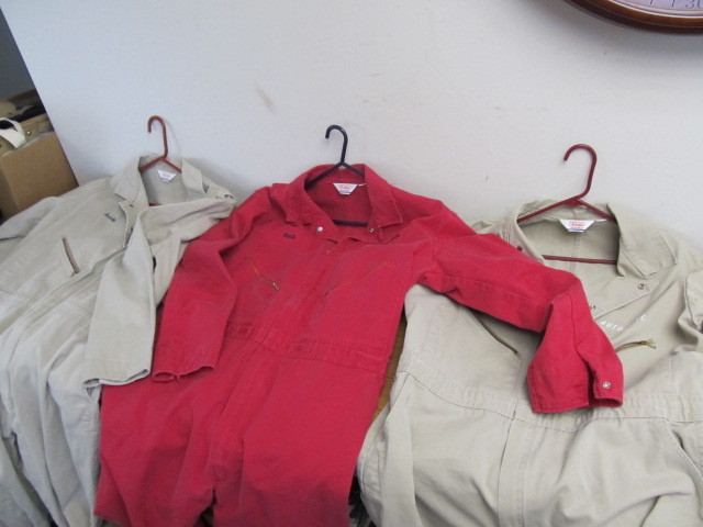 lot 112 image: 3 Vintage WALLS Worksuits - Size XL