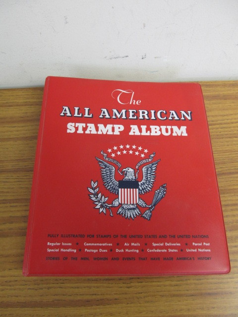 lot 114 image: All American Stamp Album