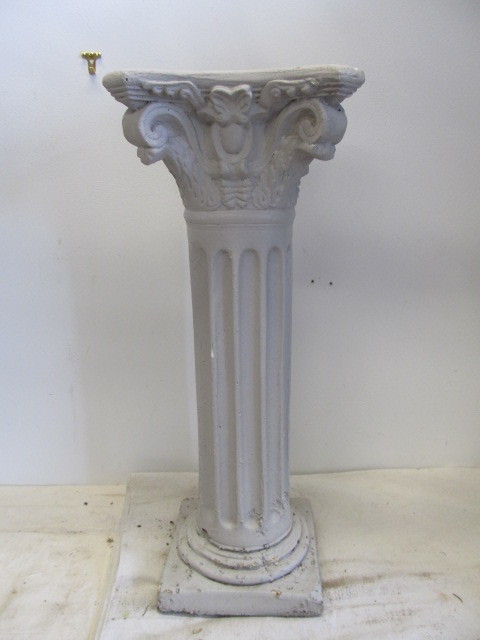 lot 157 image: Large LawnGarden Column Pedestal Stand