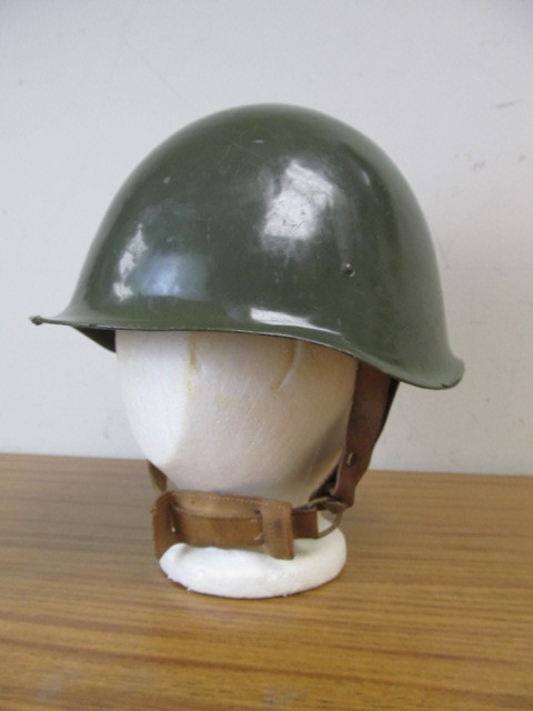 lot 172 image: Vintage Military Helmet wLiner