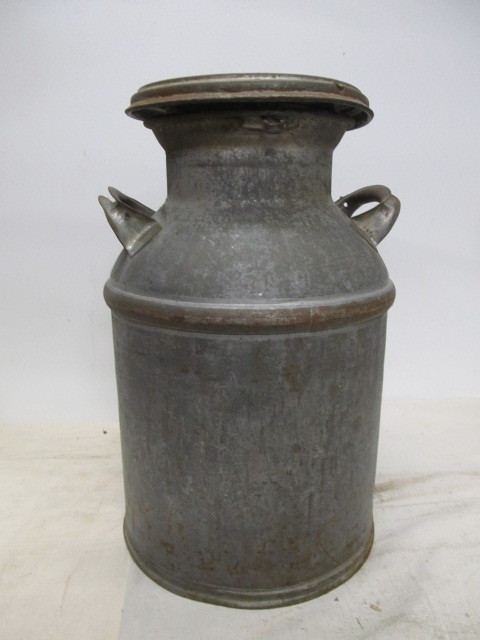 lot 175 image: Antique Superior Milk Can