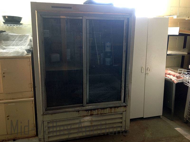 2 Door Refrigerator - Glass