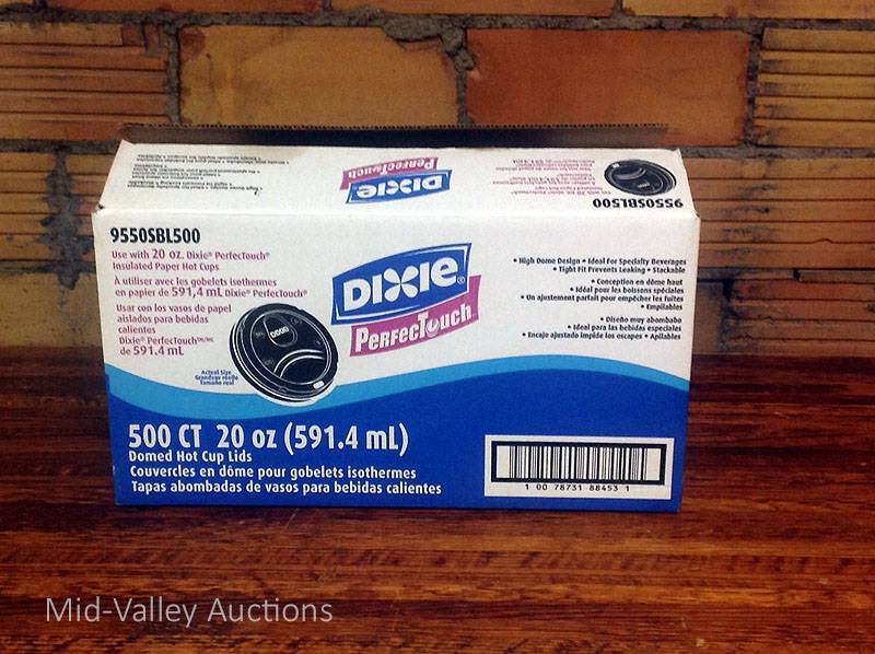 Case Dixie Cup Lids