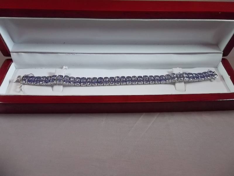 20.40 Genuine Tanzanite Bracelet $4995.00 Appraisal