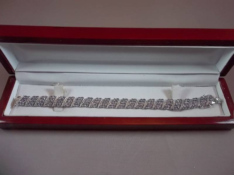 16.33 Genuine Tanzanite Bracelet $3995.00 Appraisal