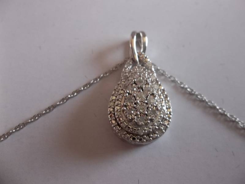 Large Diamond Estate Necklace
