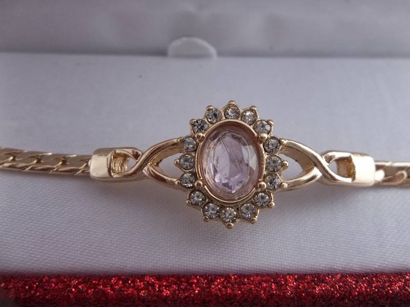 2.98ct Genuine Amethyst Bracelet