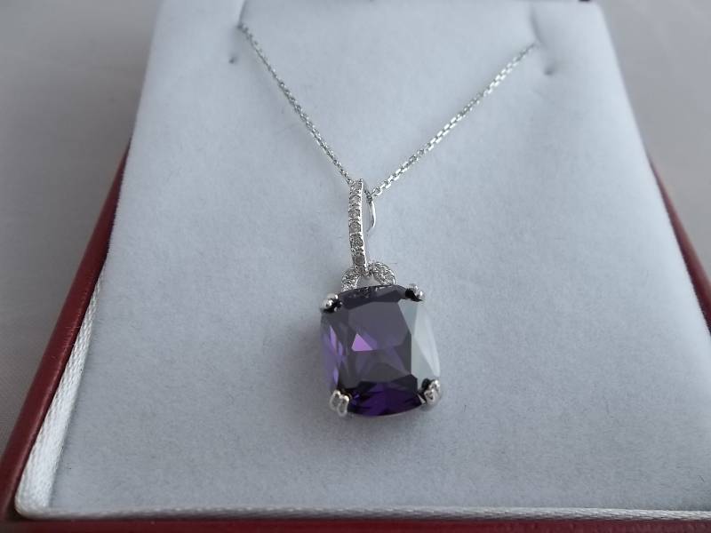 Matching Amethyst Necklace (Matches #82)