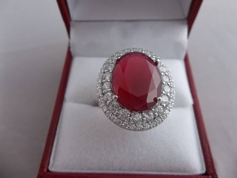 8.12ct Ruby Estate Ring