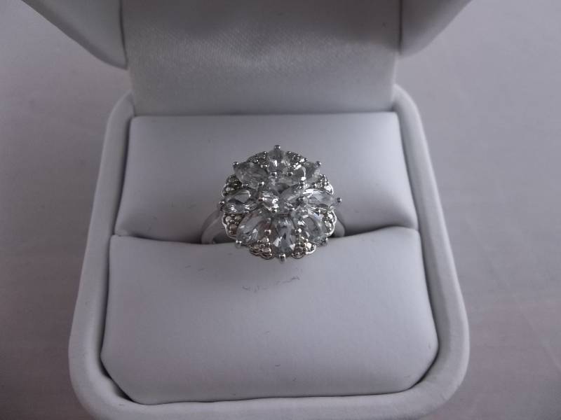 2.98ct Aquamarine Estate Ring