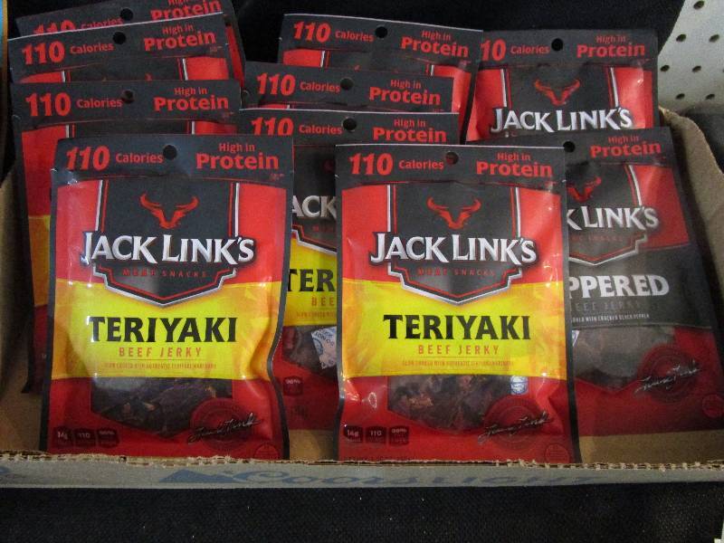 lot 6 image: Beef Jerky Shelf Pulled Candy