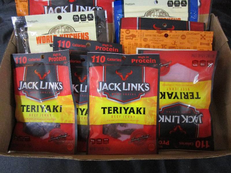 lot 11 image: Beef Jerky Shelf Pulled Candy