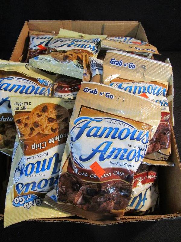 lot 55 image: Shelf Pulled Candy Famous Amous Cookies