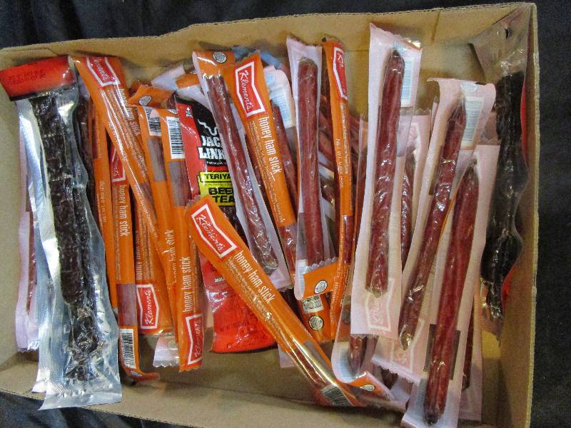 lot 65 image: Shelf Pulled Candy Beef Jerky