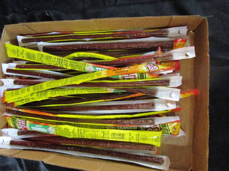 lot 66 image: Shelf Pulled Candy Beef Jerky