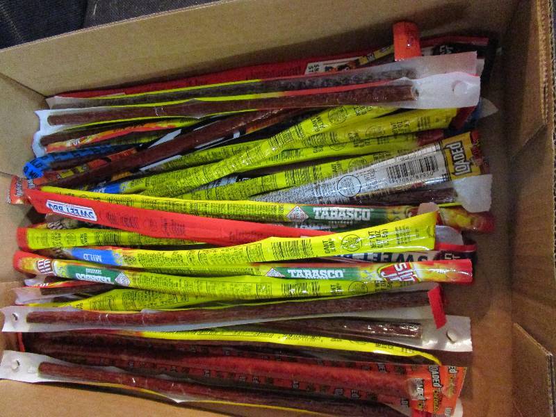 lot 67 image: Shelf Pulled Candy Beef Jerky